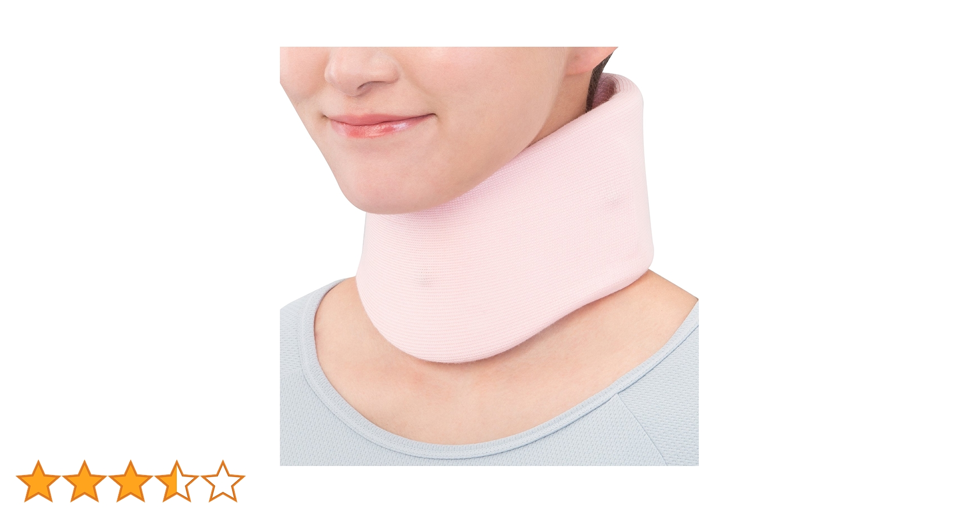 ソフトカラー ネックブレース 首 ネックサポート 睡眠用 ピンク Mサイズ 71aRHx2Hd4L.jpg_BO30,255,255,